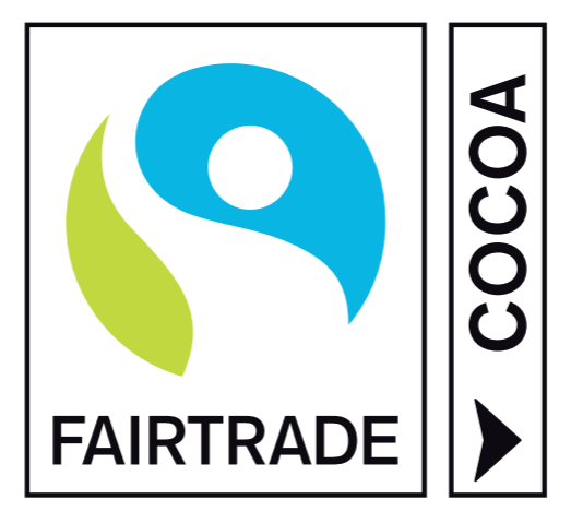 Fairtrade cocoa logo 